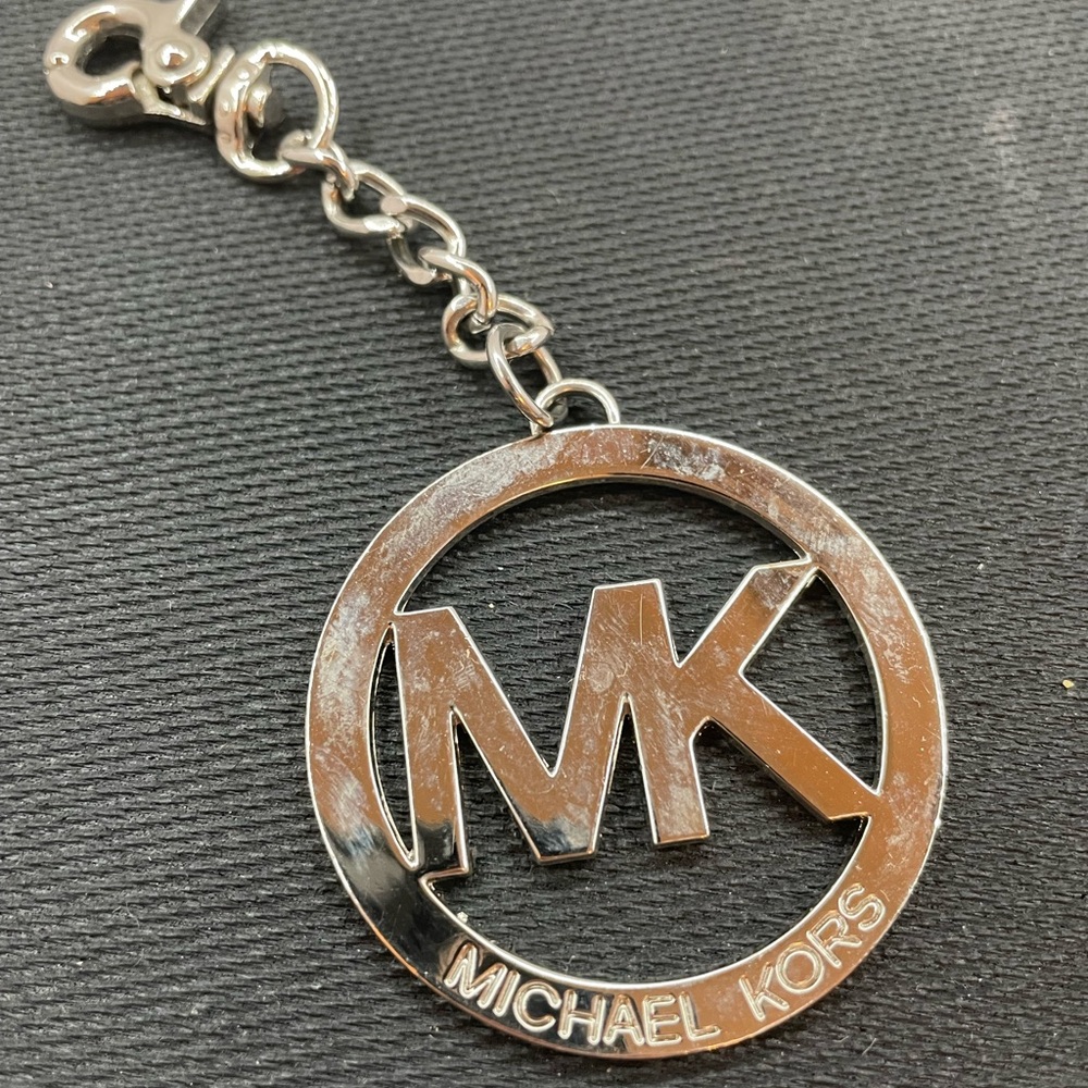 Michael Kors Silver Keychain